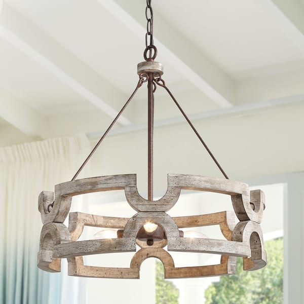 Shop The Gray Barn Hester Gulch Farmhouse 3 Ligths Chandelier With