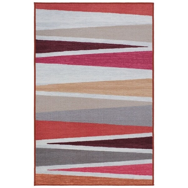 RugSmith Desert Kuba Mid-Century Geometric Area Rug, 3' x 5'