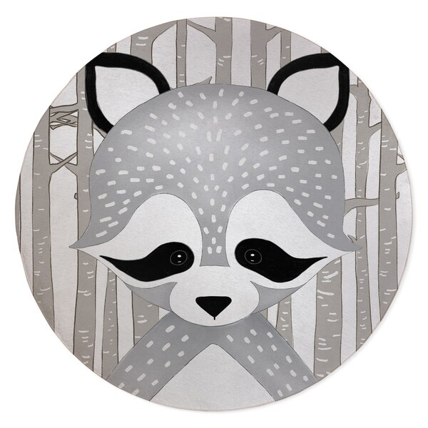 RACOON FOREST Area Rug By Kavka Designs