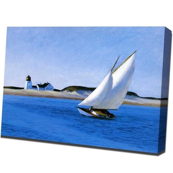 CANVAS Long Leg by Edward Hopper Art Art Painting Reproduction - 12 x 16