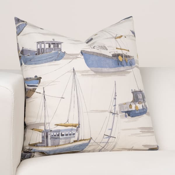 Shop Porch Den Lousignant Vintage Boat Design Throw Pillow On