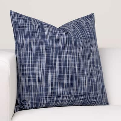 Ernest Hemingway Outrigger Blue Designer Throw Pillow