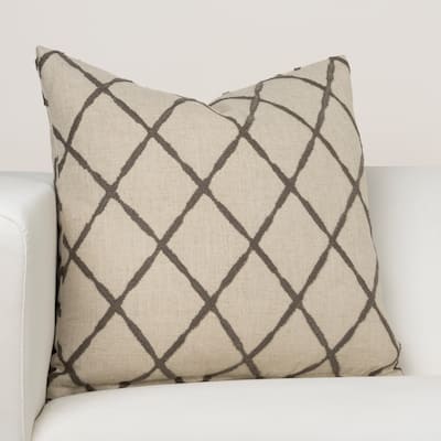 Ernest Hemingway Lyric Smoke Designer Throw Pillow