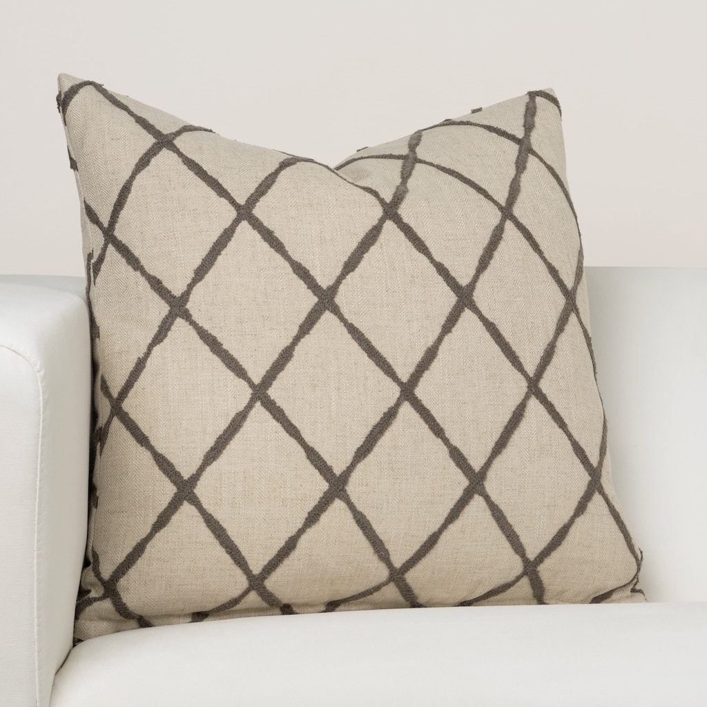 Ernest Hemingway Lyric Smoke Designer Throw Pillow