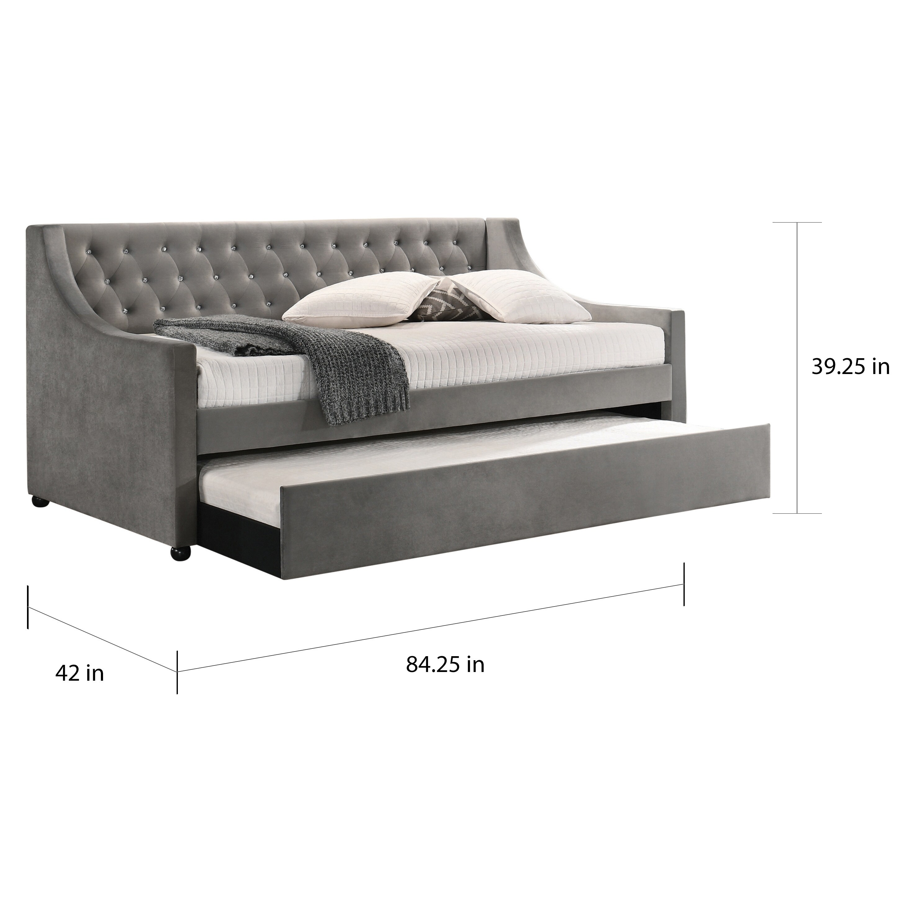 Jabari twin daybed on sale with trundle