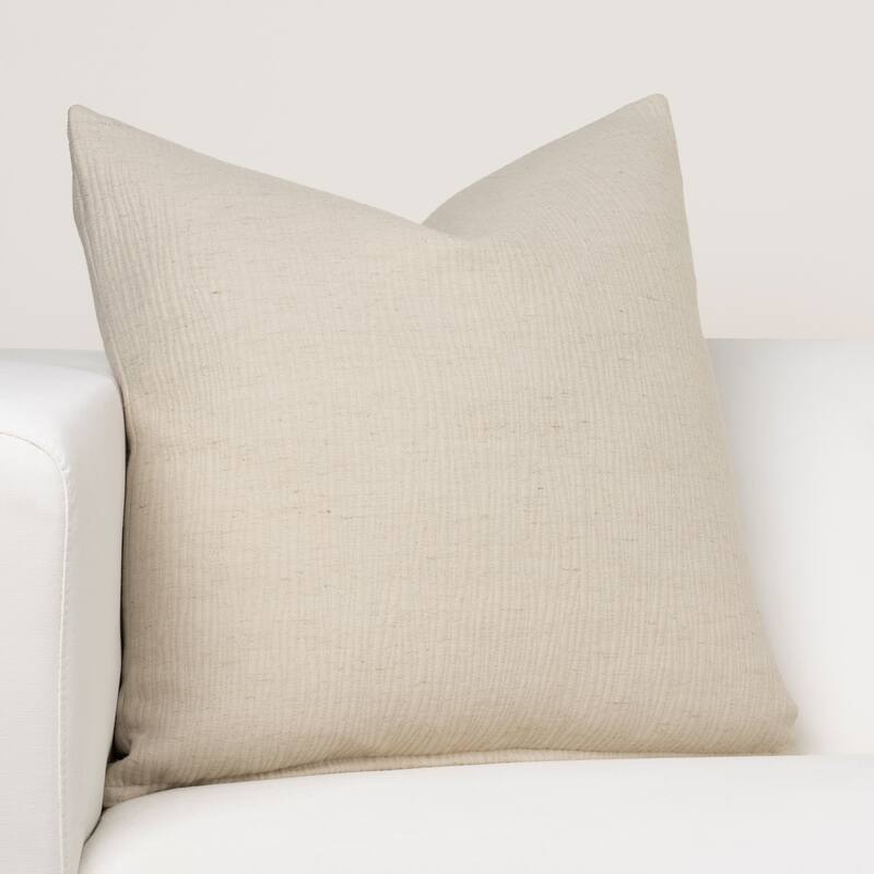 Ernest Hemingway Sandy Shore Designer Throw Pillow