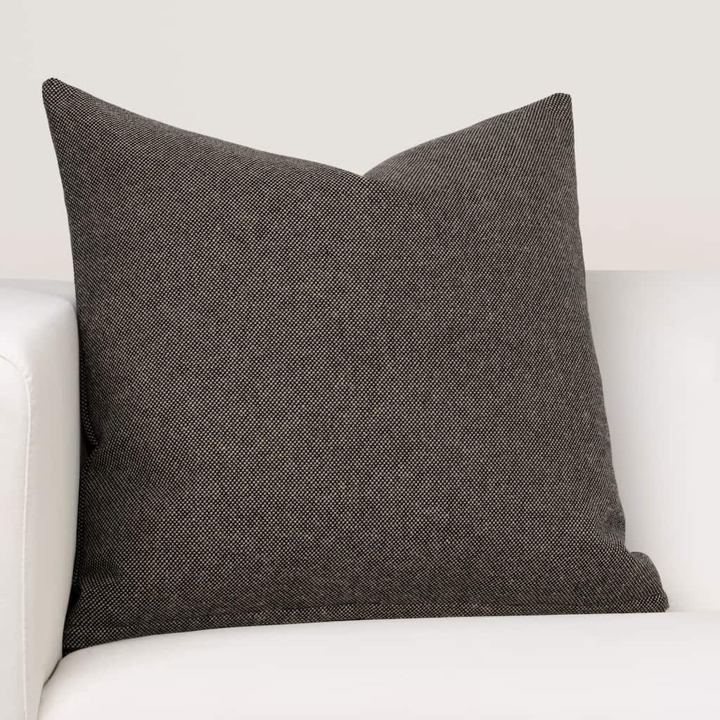 Porch & Den Kingsview Black/ Tan Throw Pillow