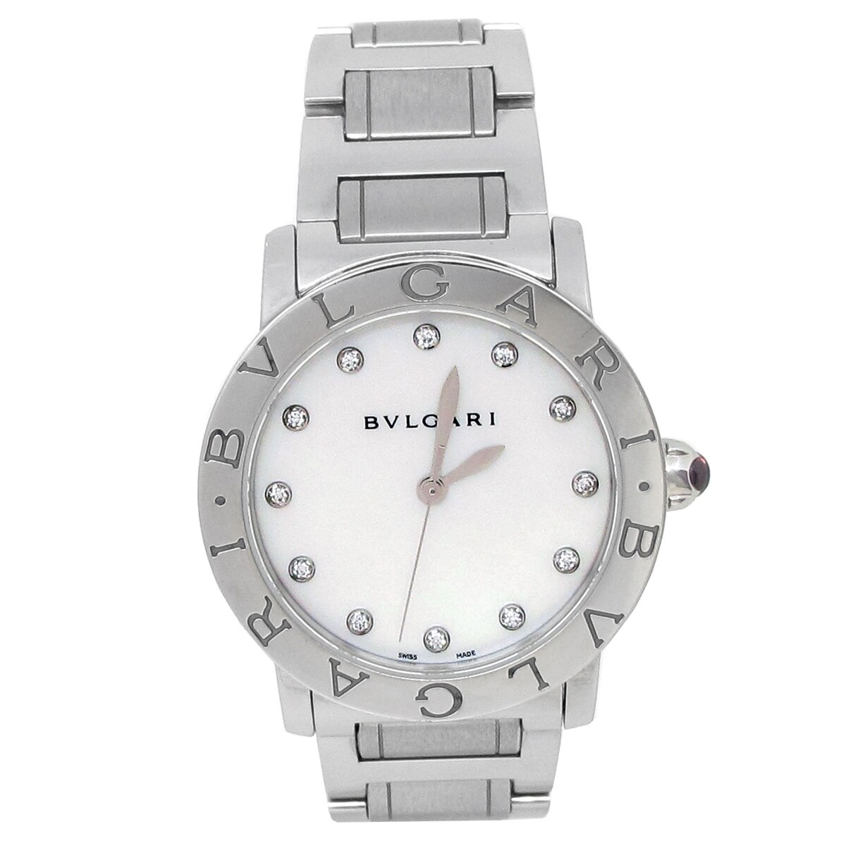 bvlgari white watch