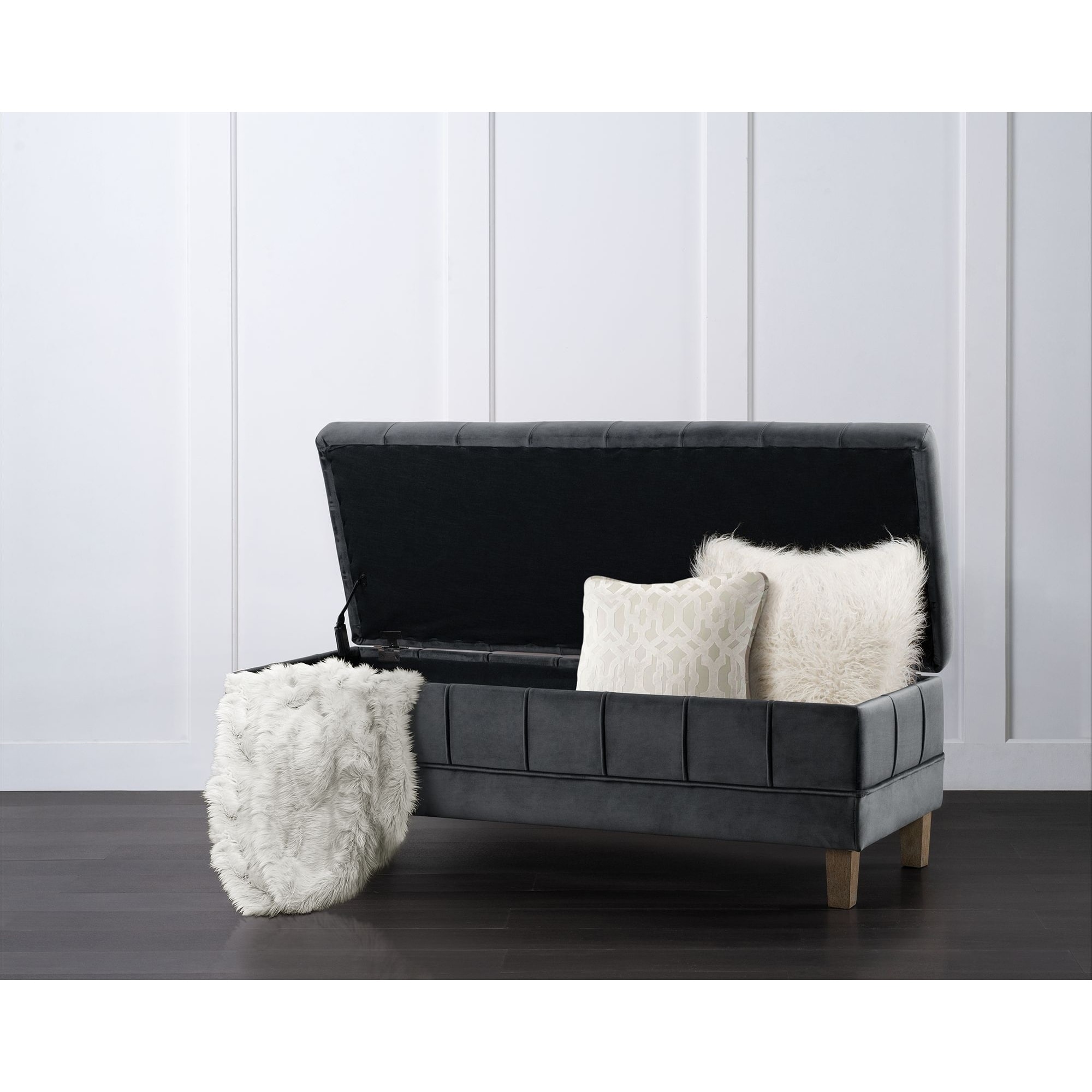 Picket house furnishings jude deals tufted storage ottoman