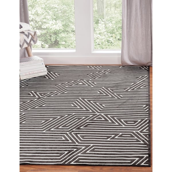 Arabella Chocolate Area Rug by Greyson Living