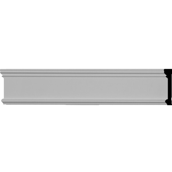 3 1/8"H x 5/8"P x 94 1/2"L Pierced Moulding Backplate