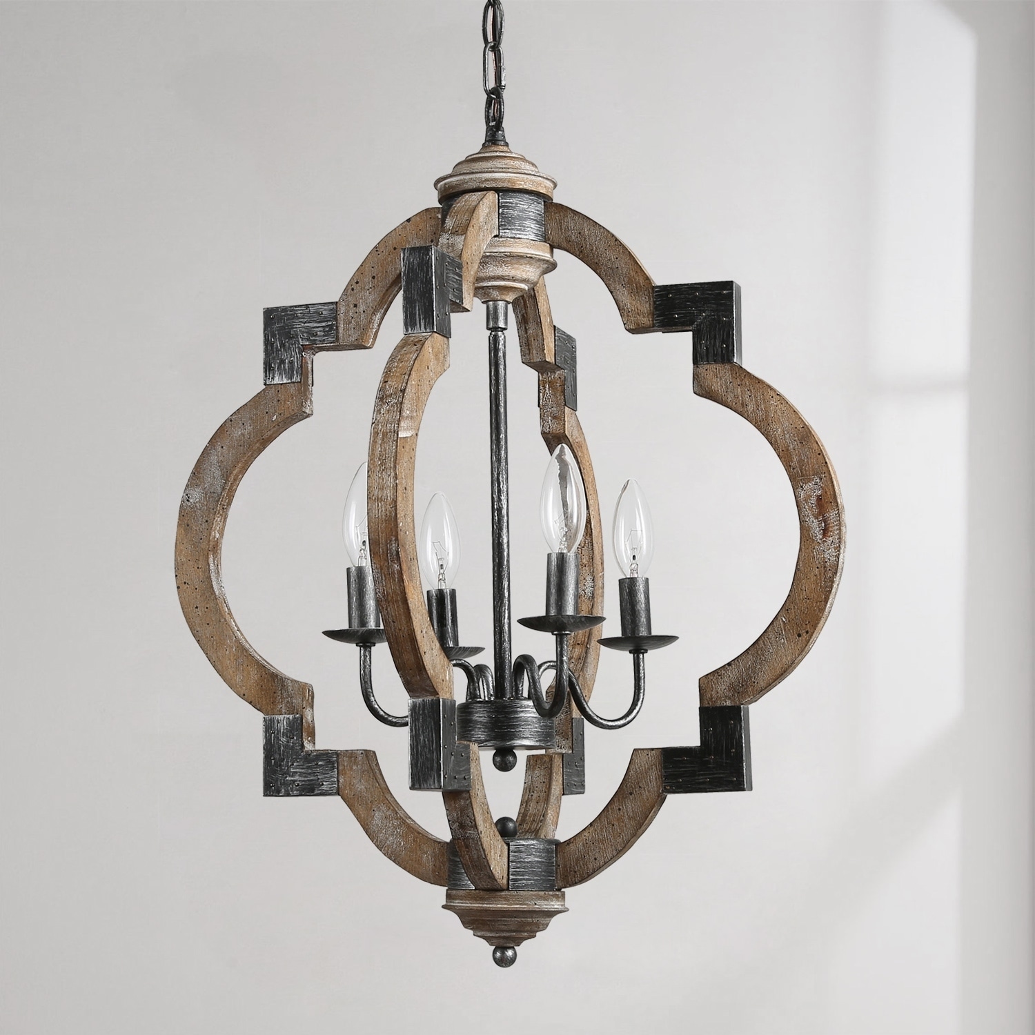 4 lights Penant  lighting for Kitchen Island Farmhouse Chandelier - W19.7" x H24.6" (Indoor) - Chandeliers For Bedrooms by Overstock.com