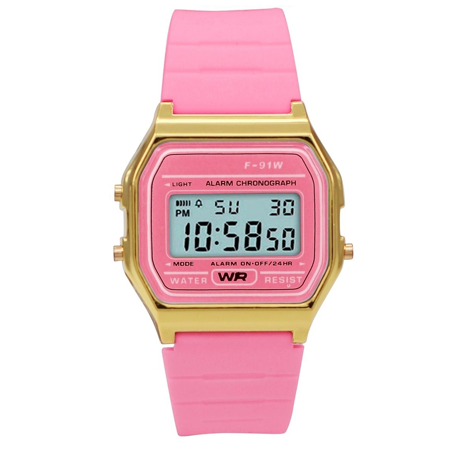 digital led silicone rubber band watches
