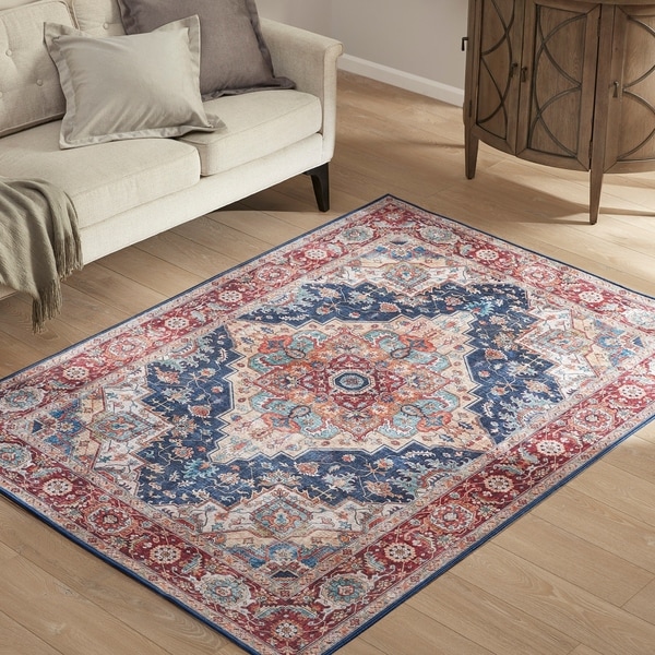 Madison Park Emma Multi Printed Imagine Area Rug