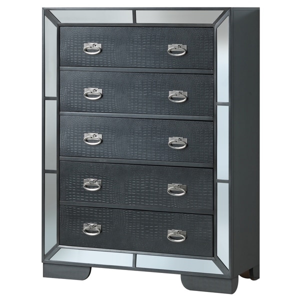 LYKE Home Holly Charcoal Chest