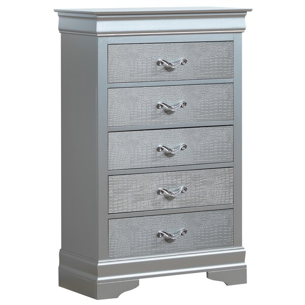 LYKE Home Luna Silver Chest
