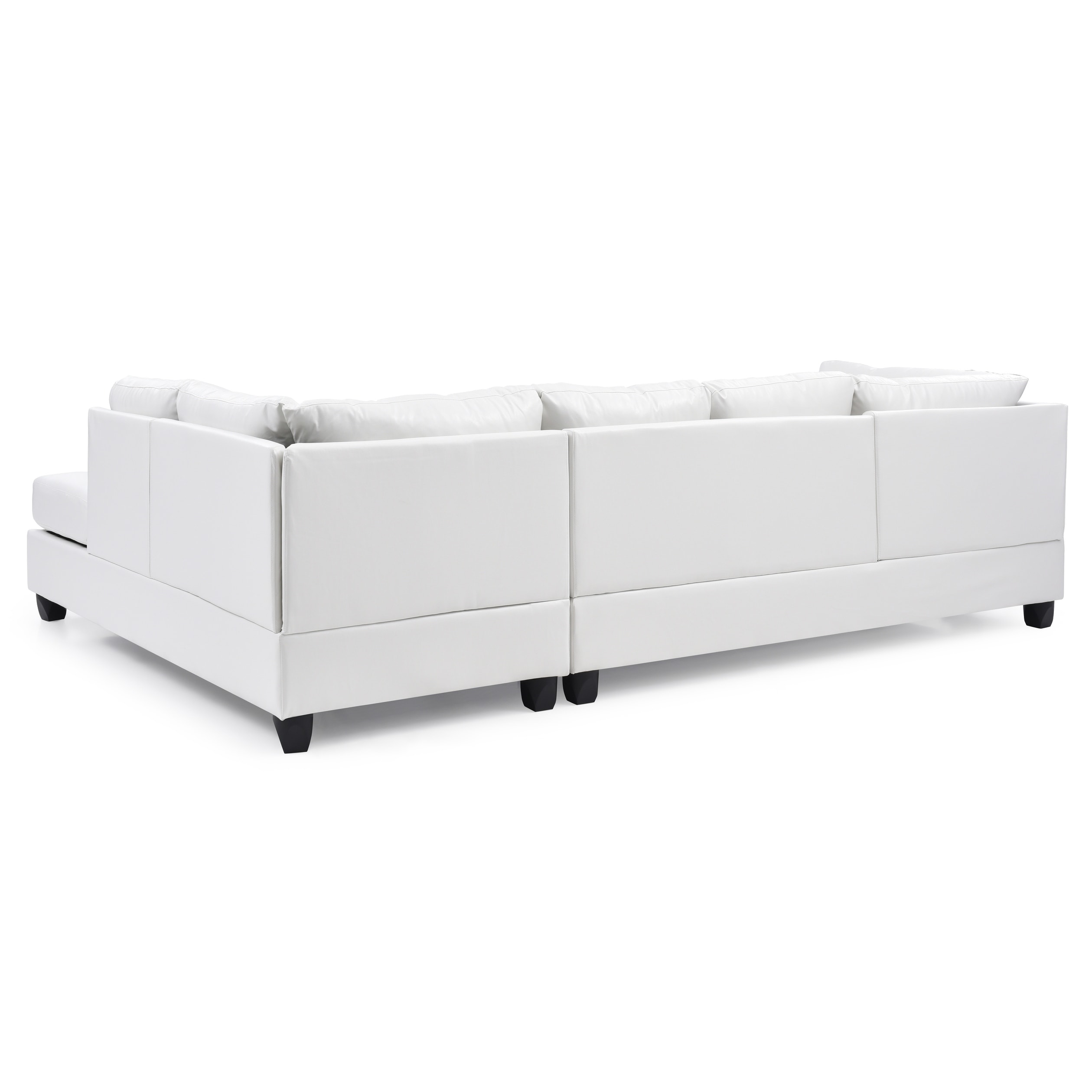 Braxton Leather L Sectional Sofa with Chaise :: Leather