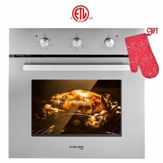 Gasland Chef  ES606MS 24" Built-in Single Wall Oven, 6 Cooking Function, Stainless Steel Electric Wall Oven, ETL Certified