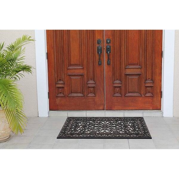 Shop Audie Modern Indoor Outdoor 23 62 X47 25 Rubber Entry Way