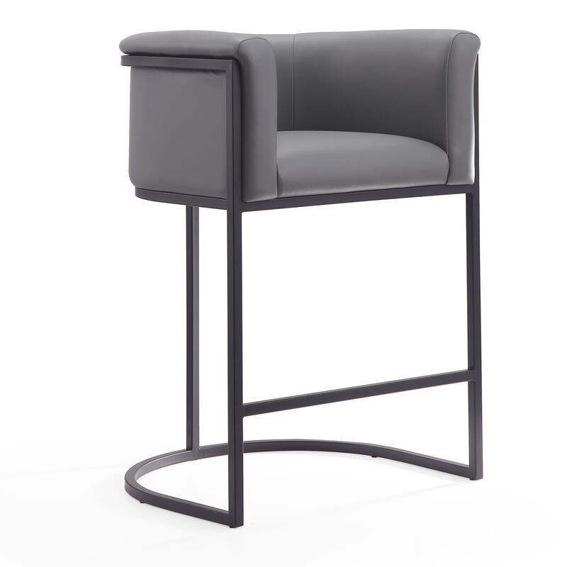 Carbon Loft Keir Cosmopolitan Counter Stool - Grey