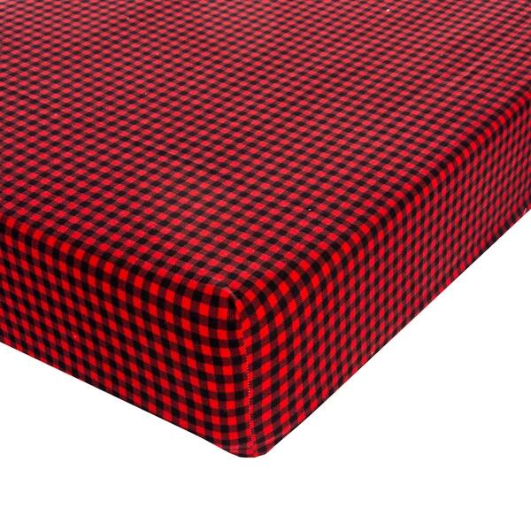 slide 2 of 4, Lumberjack Flannel - Plaid Fitted Sheet - N/A