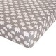 preview thumbnail 1 of 2, Elephant Herd - Stone Fitted Sheet - N/A