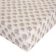 preview thumbnail 1 of 2, Elephant Herd - Natural Fitted Sheet - N/A