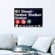 preview thumbnail 5 of 3, Wynwood Studio 'Yankee Stadium ' Architecture and Buildings Wall Art Canvas Print - Black, White