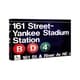 preview thumbnail 3 of 3, Wynwood Studio 'Yankee Stadium ' Architecture and Buildings Wall Art Canvas Print - Black, White