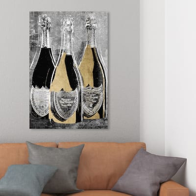 Oliver Gal 'Dom Party Glam' Drinks and Spirits Wall Art Canvas Print ...