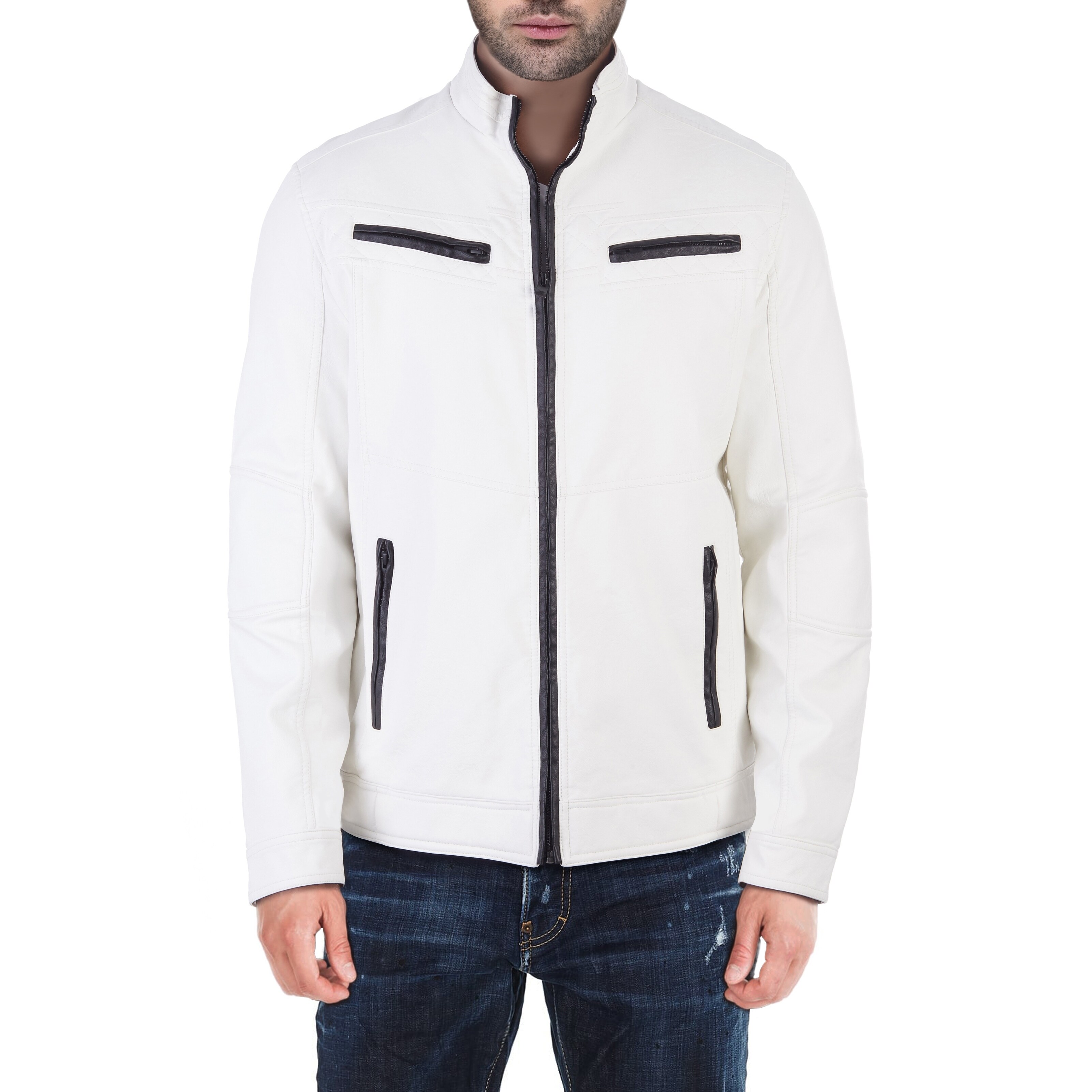 x ray jeans faux leather jacket