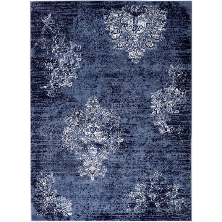 Rugs for Living Room 8x10 Blue Modern Rugs Bedroom Contemporary 5x7 2x3  Foyer
