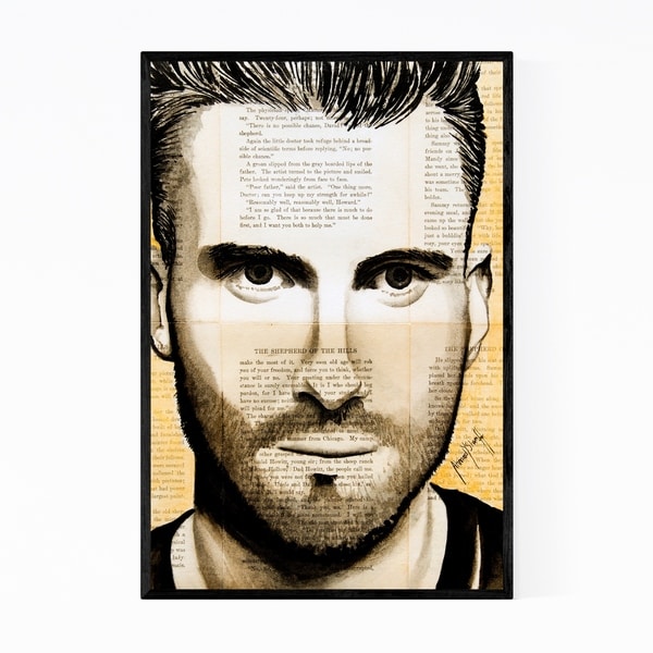 Noir Gallery Adam Levine Maroon 5 Music Framed Art Print