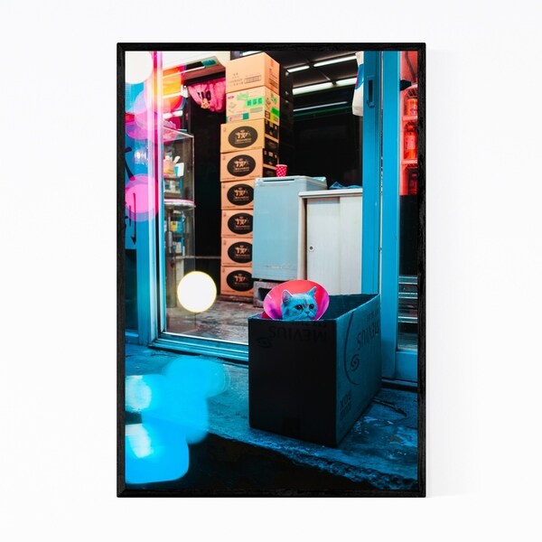 Noir Gallery Taipei Taiwan Urban Photography Framed Art Print