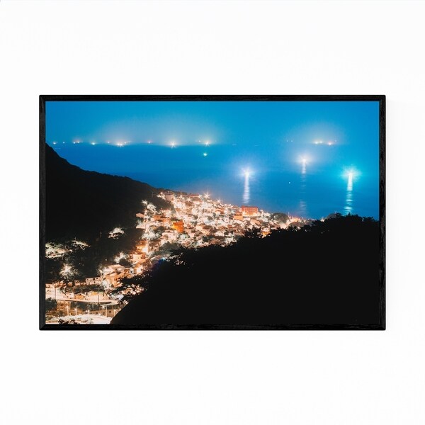 Noir Gallery Jiufen Taiwan Photography Framed Art Print