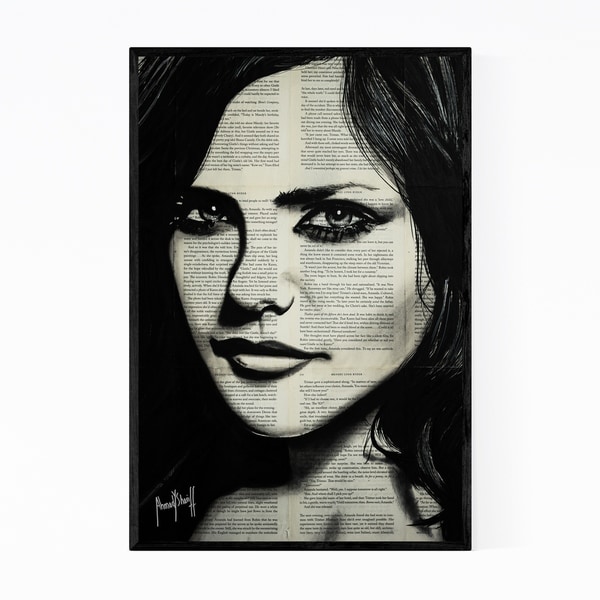 Noir Gallery Fiona Silver Music Pop Culture Framed Art Print