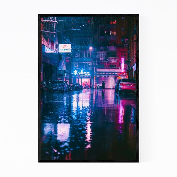Noir Gallery Taipei Taiwan Urban Photography Framed Art Print