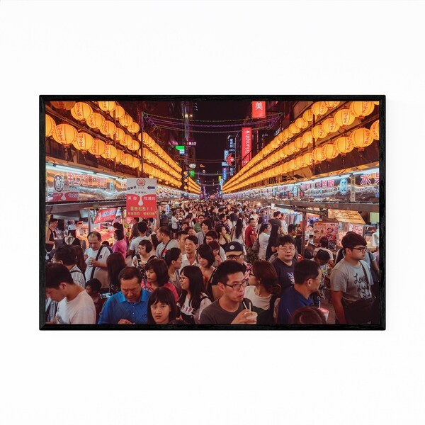 Noir Gallery Taipei Taiwan Urban Photography Framed Art Print