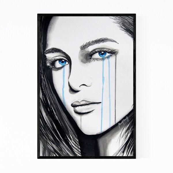 Noir Gallery Feminine Figurative Woman Framed Art Print
