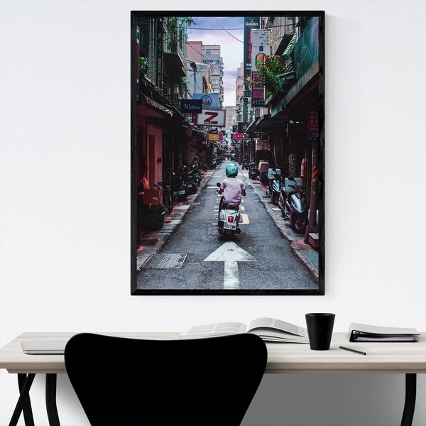 Noir Gallery Taipei Taiwan Urban Photography Framed Art Print