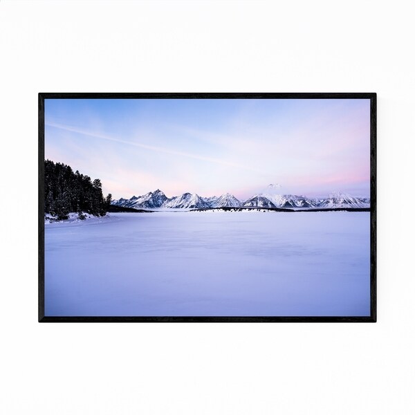 Noir Gallery Grand Teton Wyoming Photography Framed Art Print