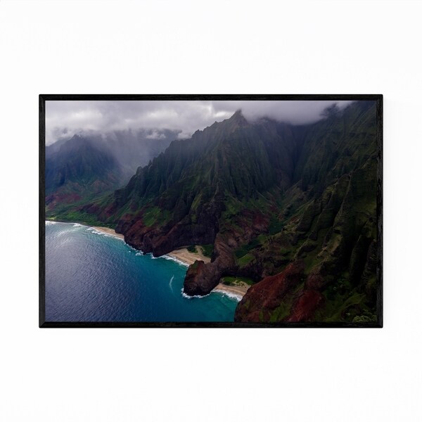 Noir Gallery Kauai Hawaii Photography Framed Art Print