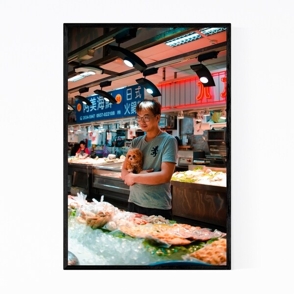 Noir Gallery Taipei Taiwan Urban Photography Framed Art Print