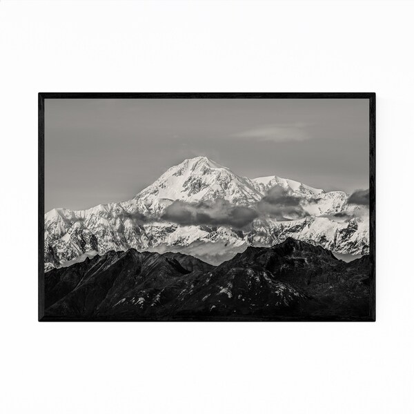 Noir Gallery Denali Alaska Photography Framed Art Print