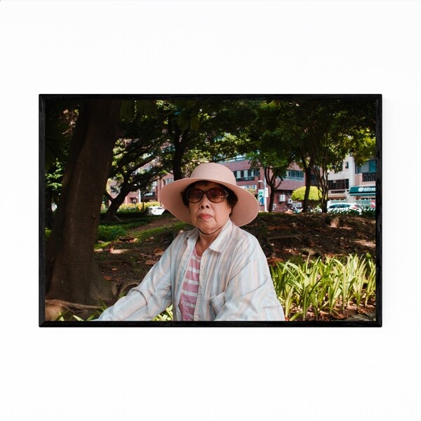 Noir Gallery Taipei Taiwan Urban Photography Framed Art Print