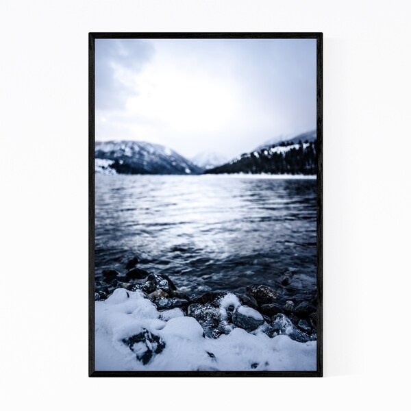 Noir Gallery Eastern Oregon Winter Photography Framed Art Print