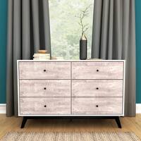 Simple Living Crislana 6-Drawer Dresser