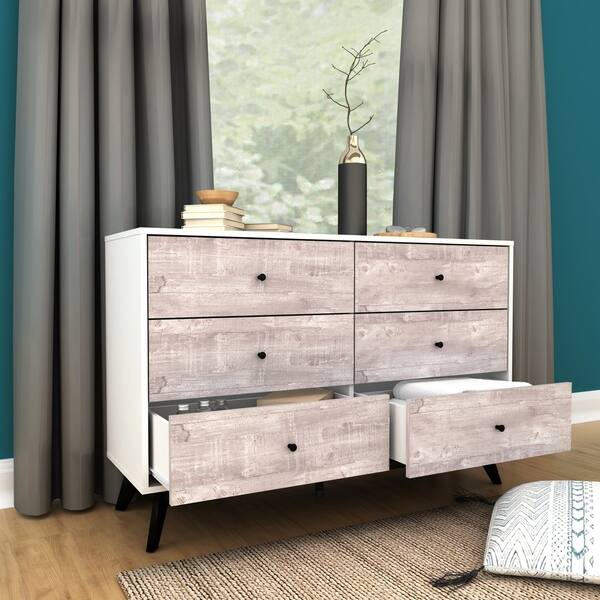 Shop Simple Living Crislana 6 Drawer Dresser On Sale Overstock