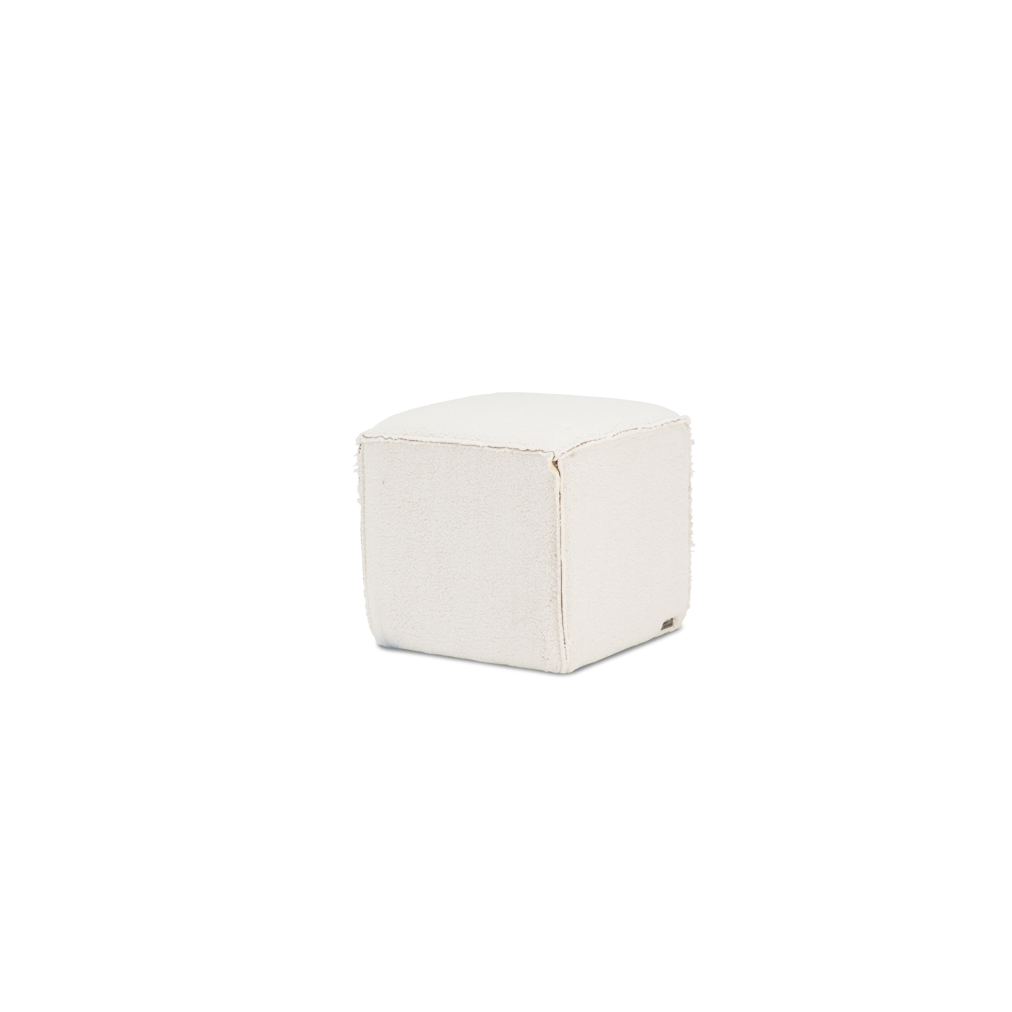Ashbury Sherpa Square Accent Ottoman by Kathy Ireland