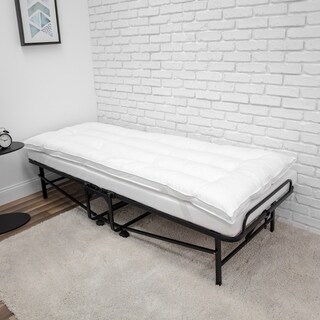 cot bed memory foam mattress topper